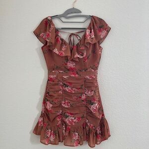 NWT - floral mini dress